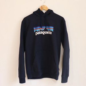 Patagonia P-6 Logo Uprisal Hoody Classic Navy Men's Size Medium